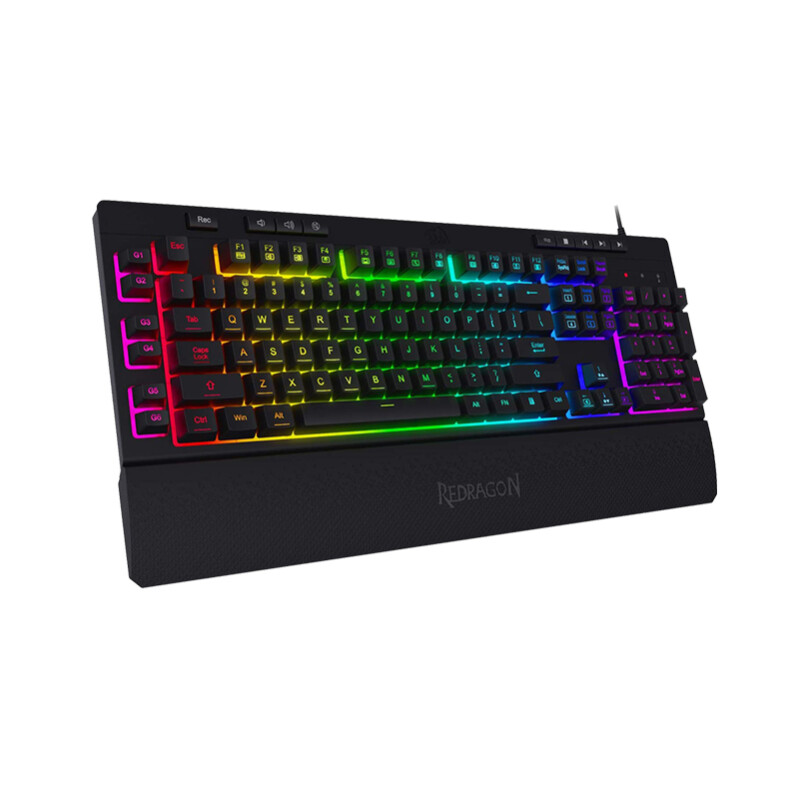 Teclado Gamer Redragon Shiva K512 RGB Membrana Negro Teclado Gamer Redragon Shiva K512 RGB Membrana Negro
