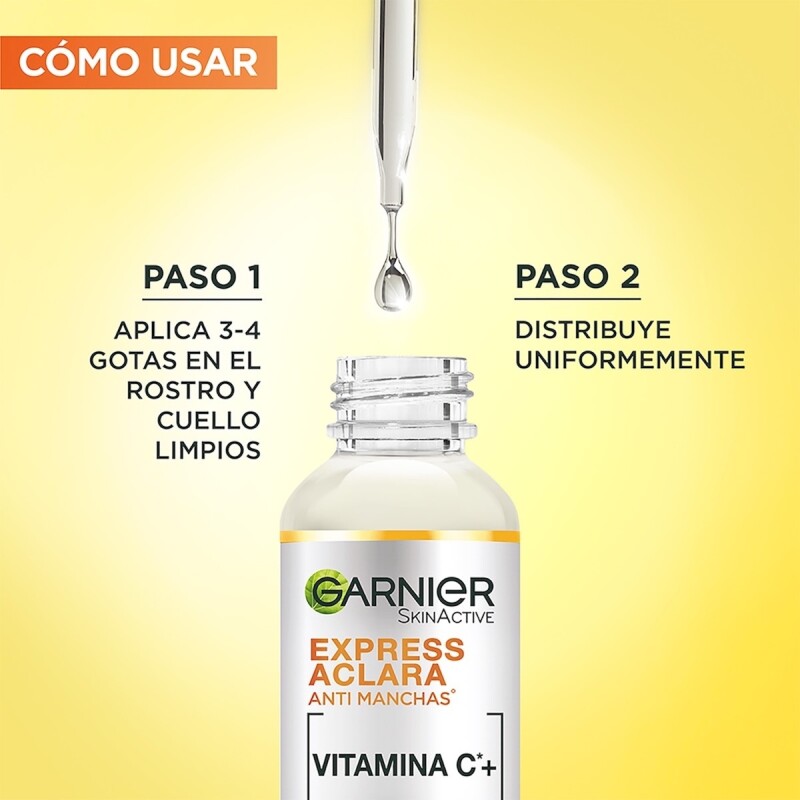 Serum Garnier Express Aclara 30 Ml. Serum Garnier Express Aclara 30 Ml.
