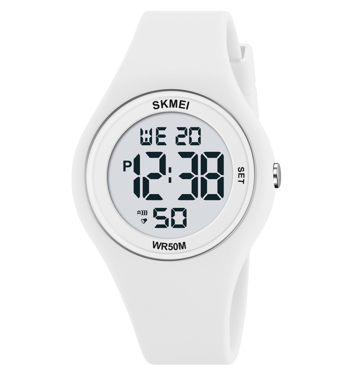 Reloj Skmei 2317wt Digital Blanco Unisex 