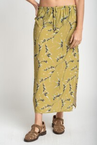 Falda Print Pistacho