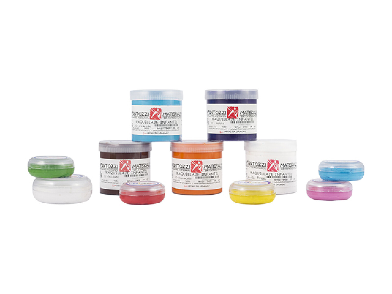 Maquillaje infantil (Pintura para rostro y cuerpo) - 140 g 
