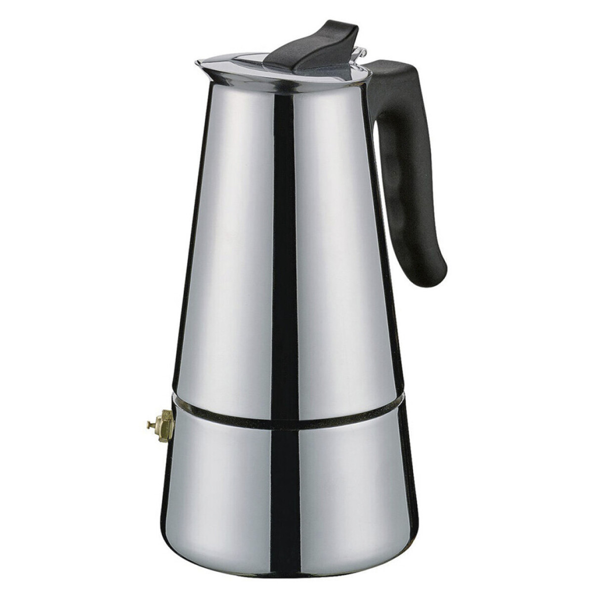Cafetera Italiana en Acero Inoxidable de 330 ml Selecta 