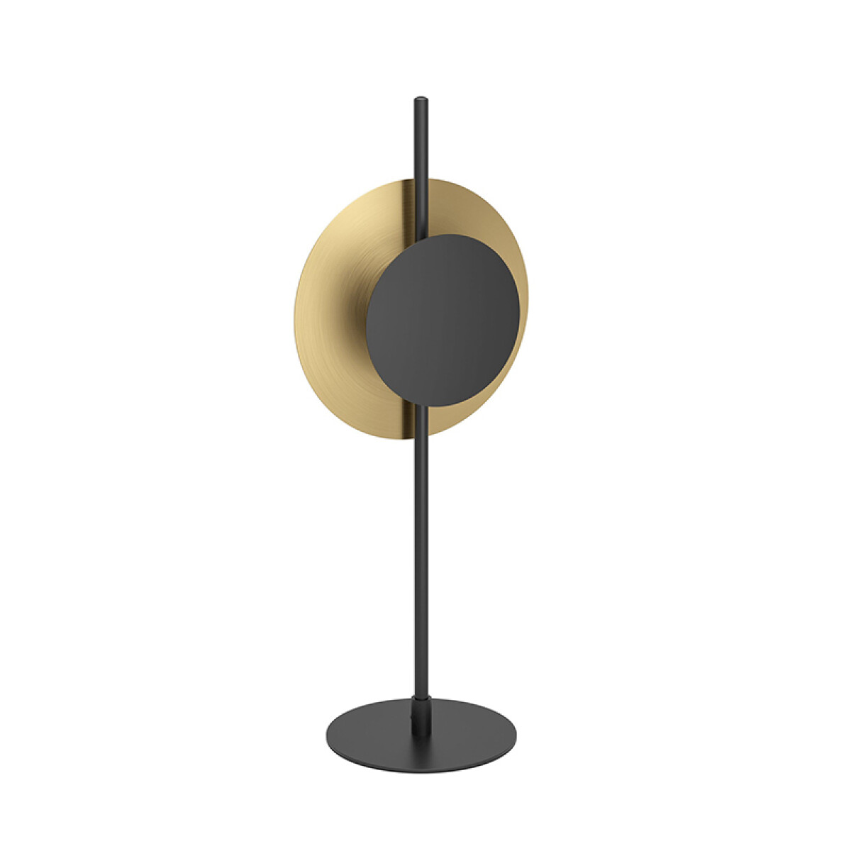 Lámpara de mesa LED RGBTW 11W metal negro y cobre - EG6010 