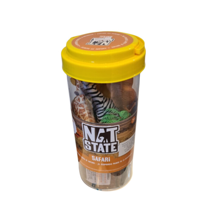 CJX NAT ANIMALES SAFARI DE PLASTICO única