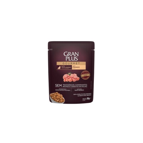 SACHET GRAN PLUS GOURMET GATO ADULTO TRACTO URINARIO SABOR POLLO 85 gr Sachet Gran Plus Gourmet Gato Adulto Tracto Urinario Sabor Pollo 85 Gr