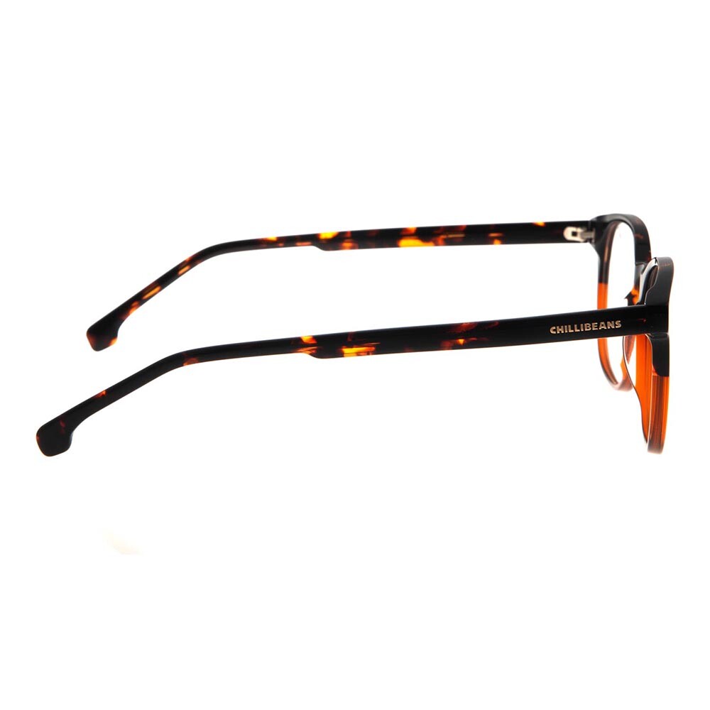 Lentes De Vista Chilli Beans Redondo Hombre Tortuga/Caramelo