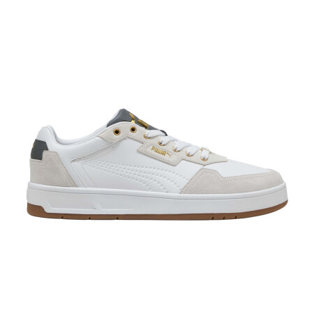 Championes Puma Court Classic White/Beige/Navy