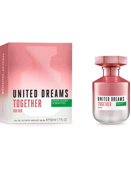Perfume Benetton United Dreams Together For Her 50ml Original Perfume Benetton United Dreams Together For Her 50ml Original