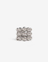 Anillos Medianos y Grandes Metal Anillos Medianos, Metal Balls - Plateado Rodio