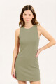 LOVE ESSENTIAL DRESS M-militar