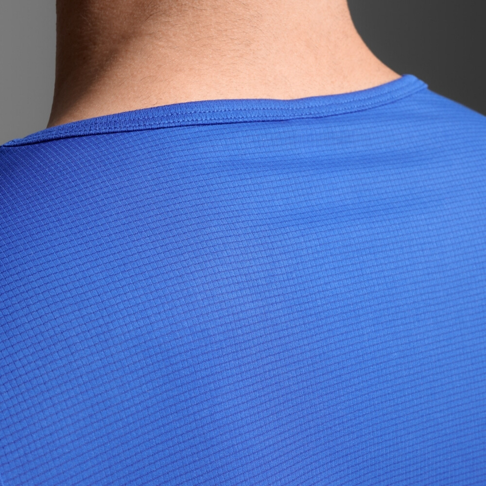 Bividi Running Aero Mesh Tank Hombre Surf/silver Reflective