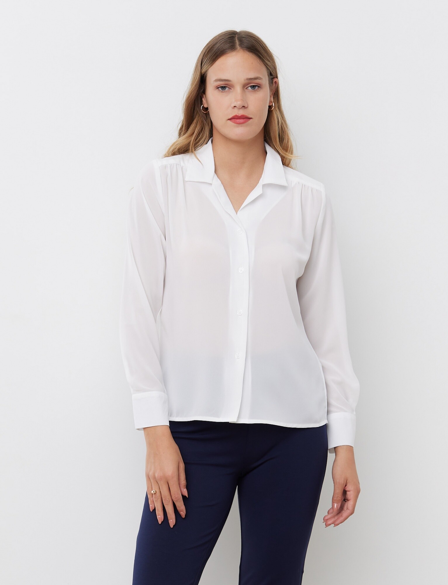 Camisa de cheap gasa blanca