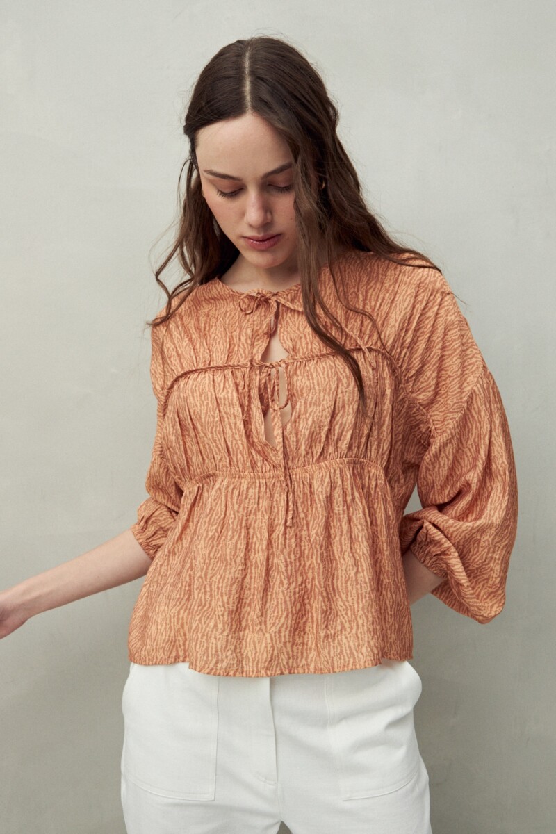 BLUSA BENNI PRINTED Animal Print