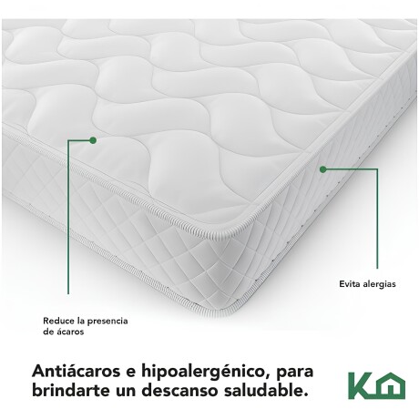 Colchón Individual En Caja Kingshouse 188x80x14 Cm Colchón Individual En Caja Kingshouse 188x80x14 Cm