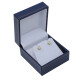 Caravanas oro 18k y brillantes Caravanas oro 18k y brillantes