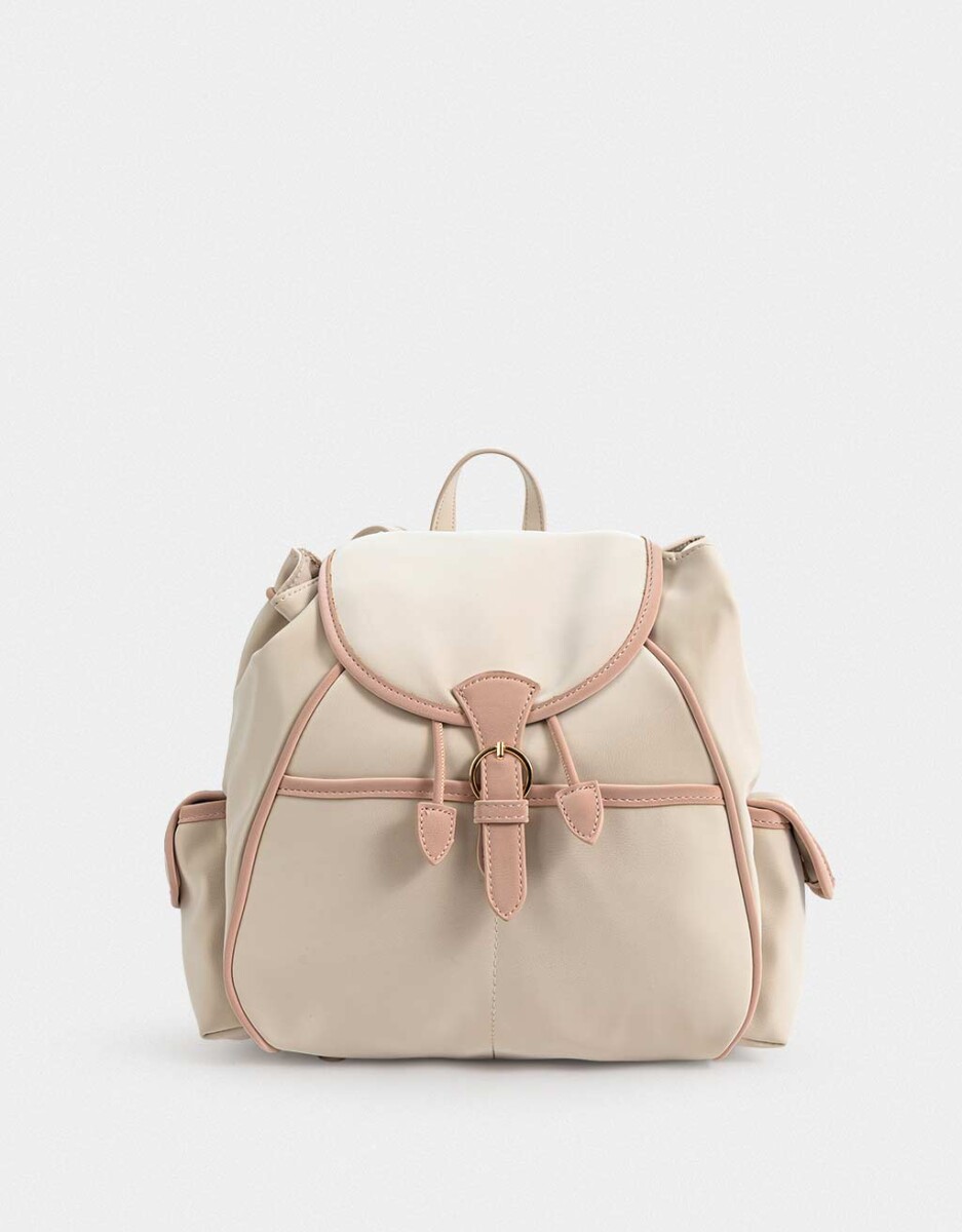Mochila Solapa Crudo 