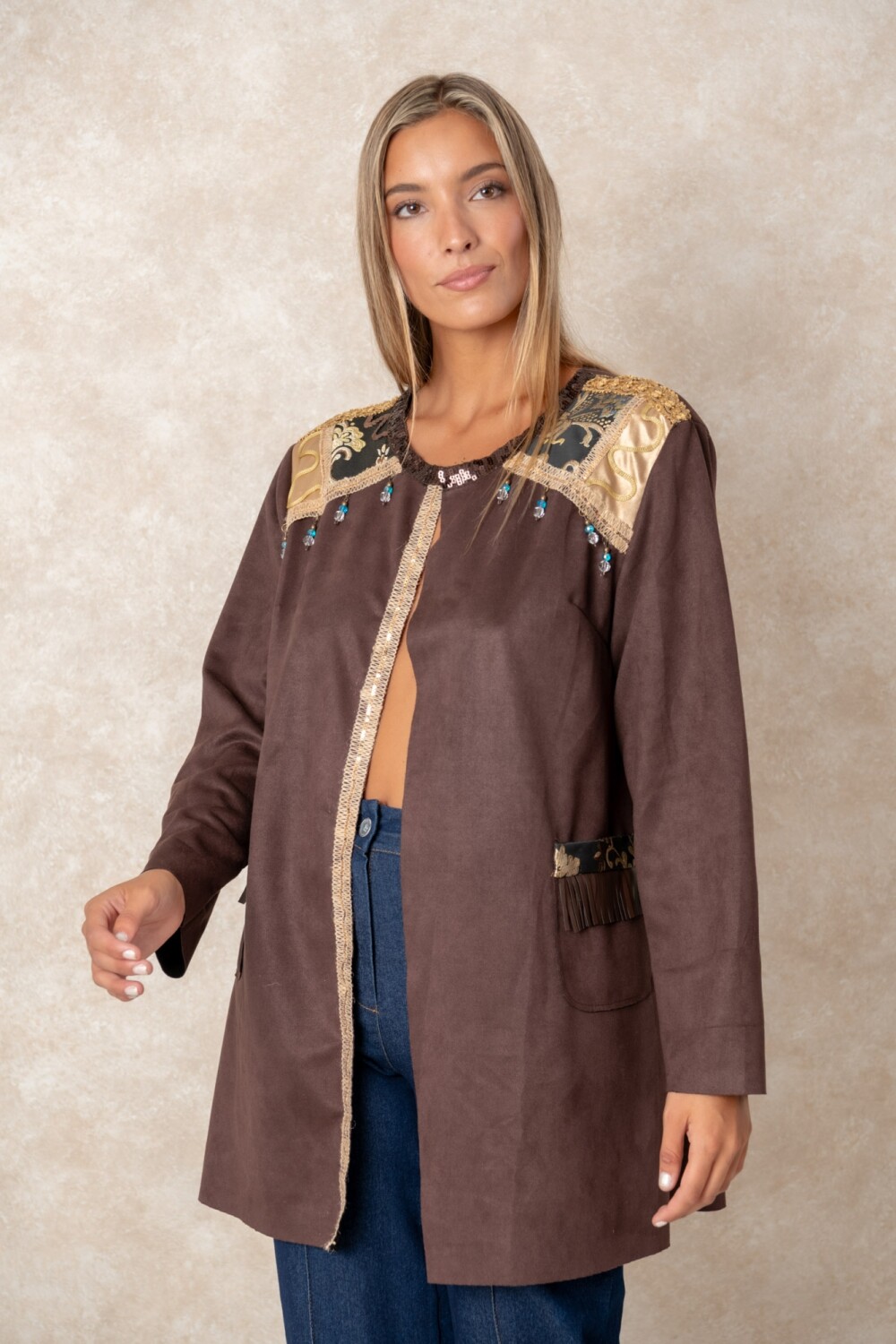 CHAQUETA BETTY Chocolate