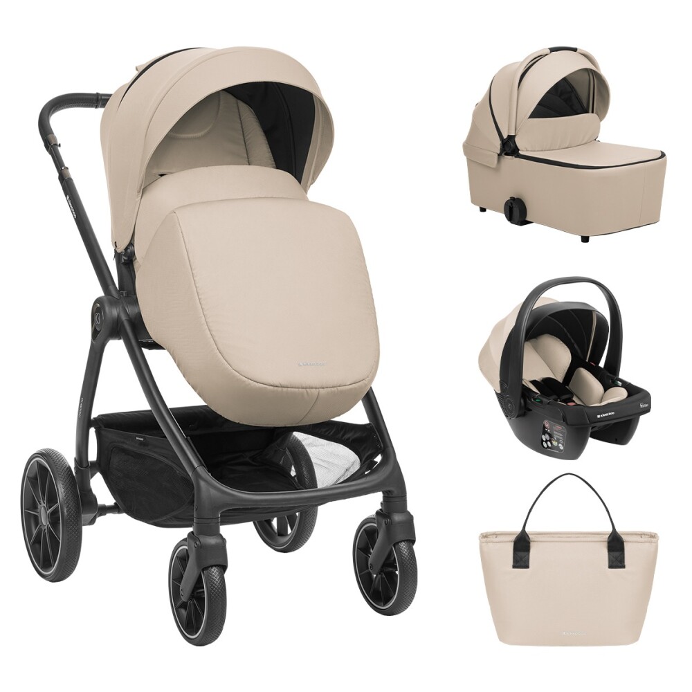 Travel system 4 en 1 CHIARA beige KIKKABOO Travel system 4 en 1 CHIARA beige KIKKABOO