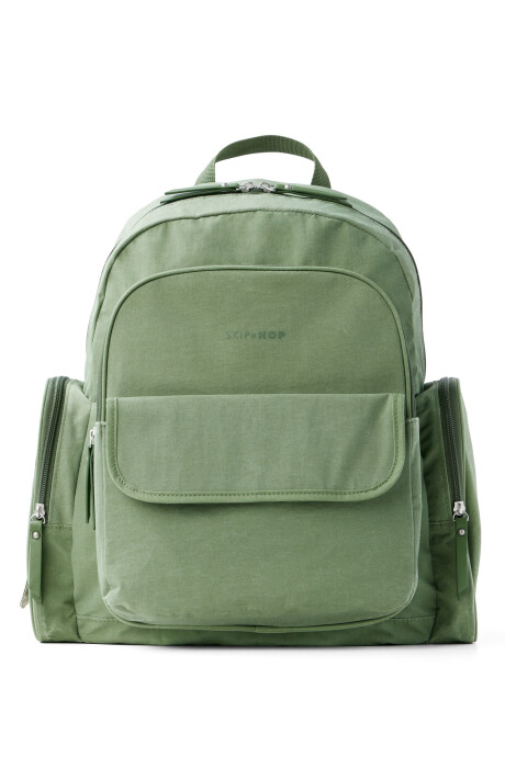 Mochila maternal Luna, verde Sin color