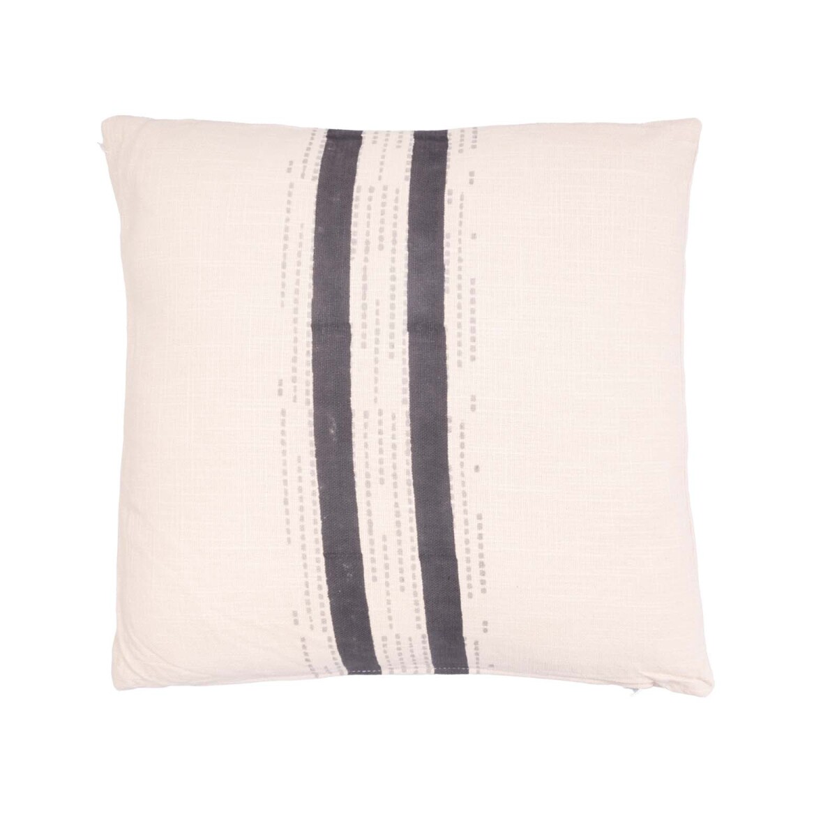 ALMOHADON - LINO-Y-ALGODON MULTICOLOR STRIPED 45*45 