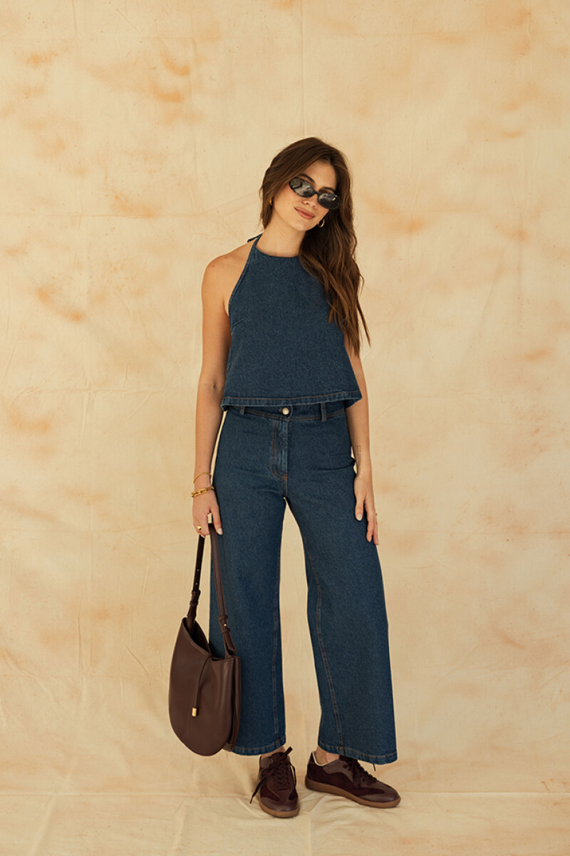 PANTALON MARIANNE DENIM BLUE 