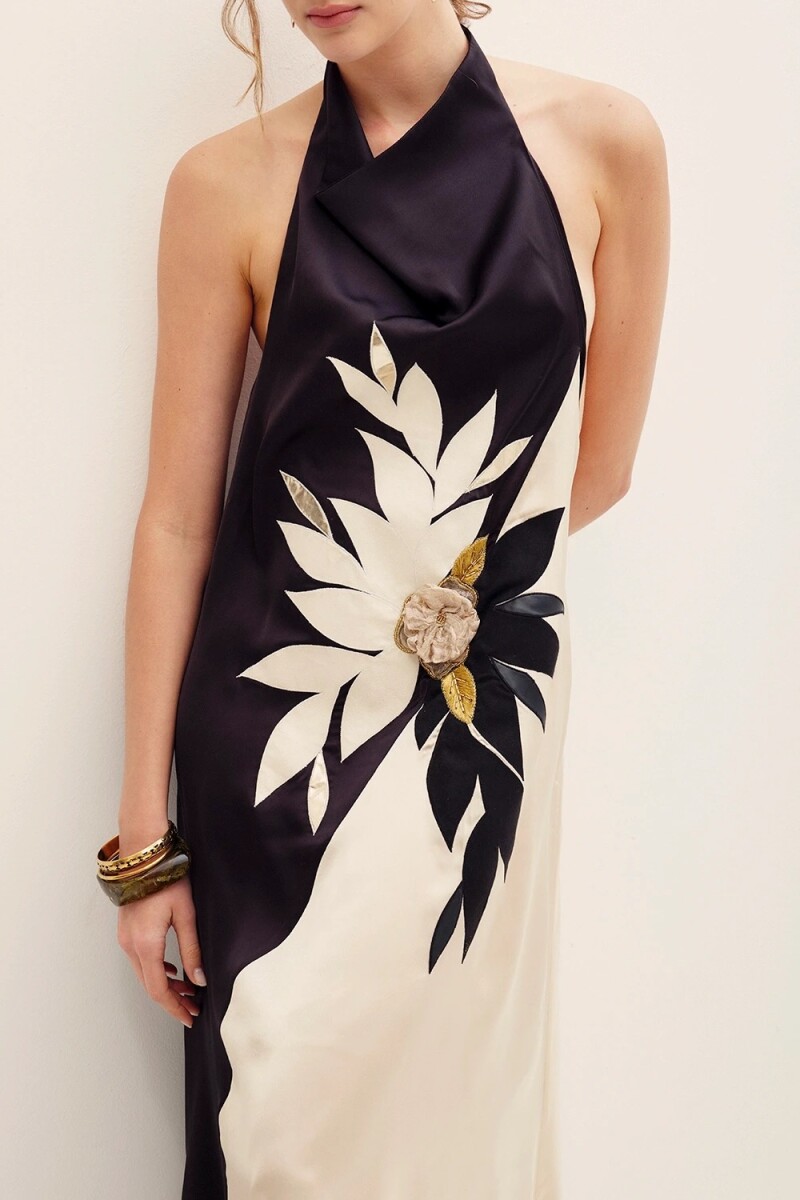 VESTIDO VOLANTIS SUNFLOWER Crudo