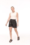 Short Engomado Cleo - Negro Short Engomado Cleo - Negro