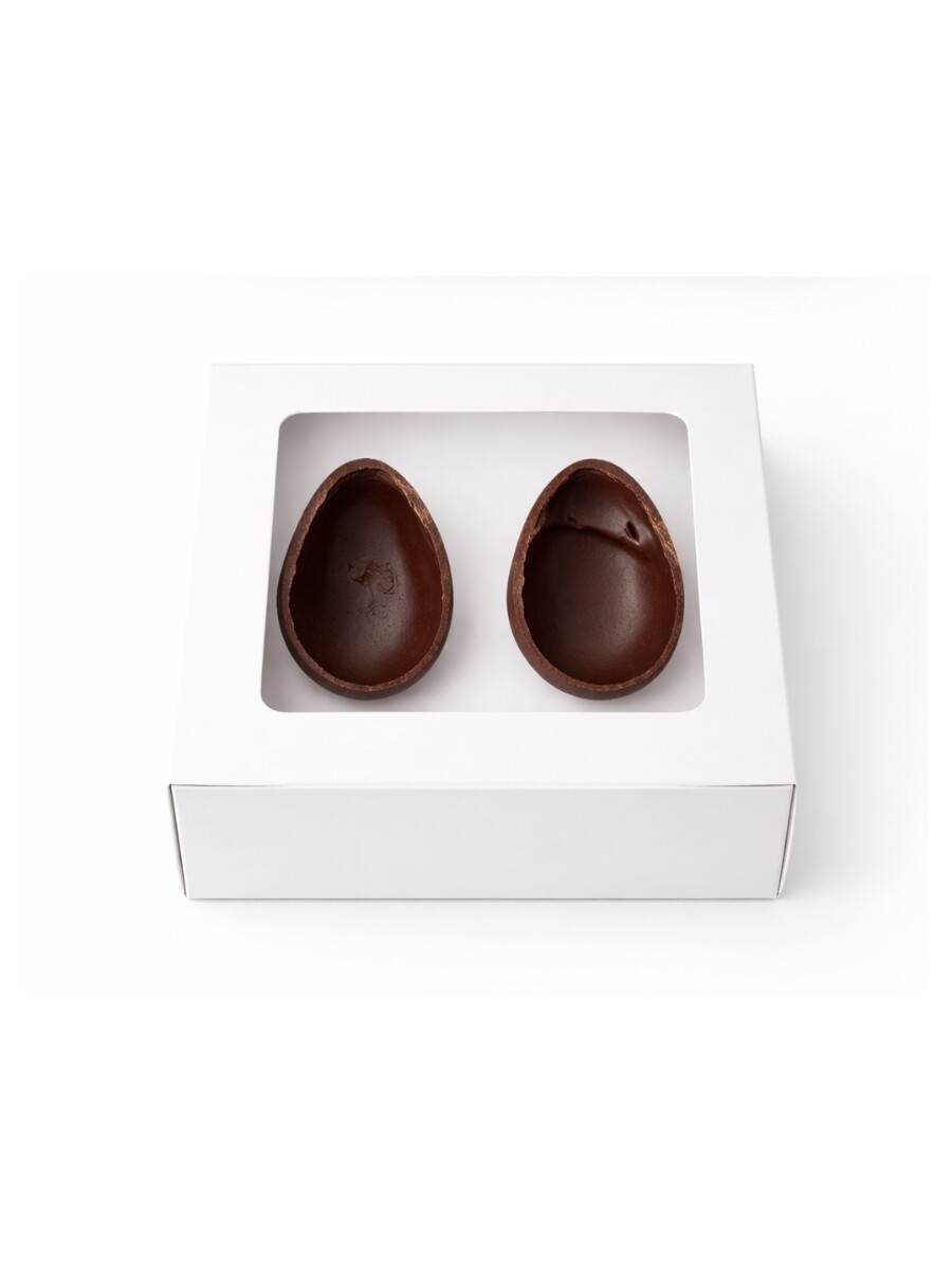 CAJAS PASCUA - 2 HUEVOS blanco