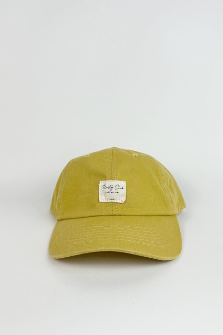 GORRO VISERA DELA RUSTY Mostaza