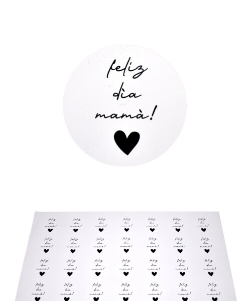 Stickers día de la madre plancha DISEÑO 3