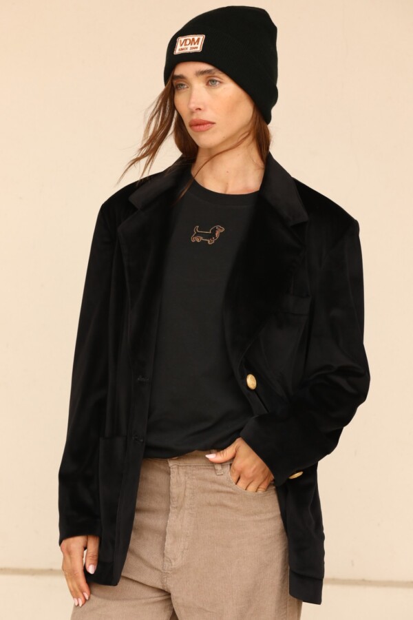 Remera Salchi M/L Black