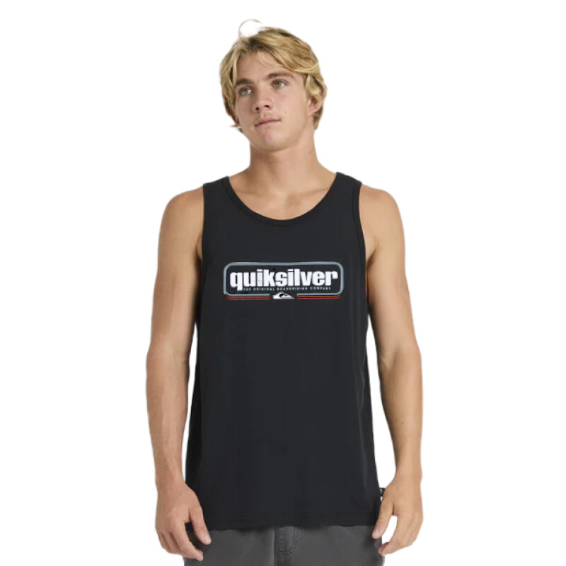 Musculosa Quiksilver Box Shaped - Negro Musculosa Quiksilver Box Shaped - Negro
