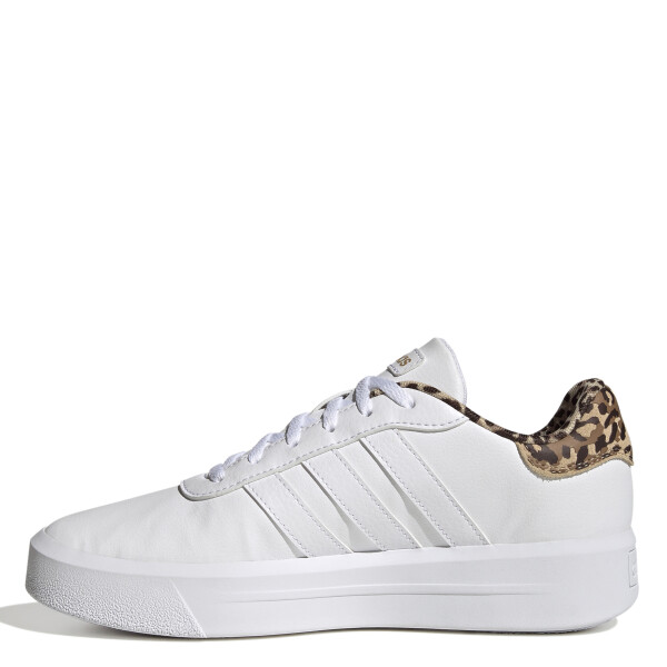 Championes de Mujer Adidas Court Plataforma Blanco - Leopardo