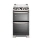 Cocina 4 Hornallas Doble Horno Inox Acero inoxidable