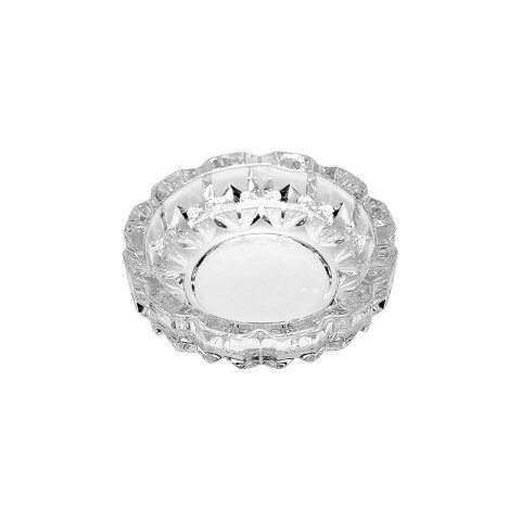 Porta vela de Cristal redondo Transparente 12*2.5cm Porta Vela De Cristal Redondo Transparente 12*2.5cm