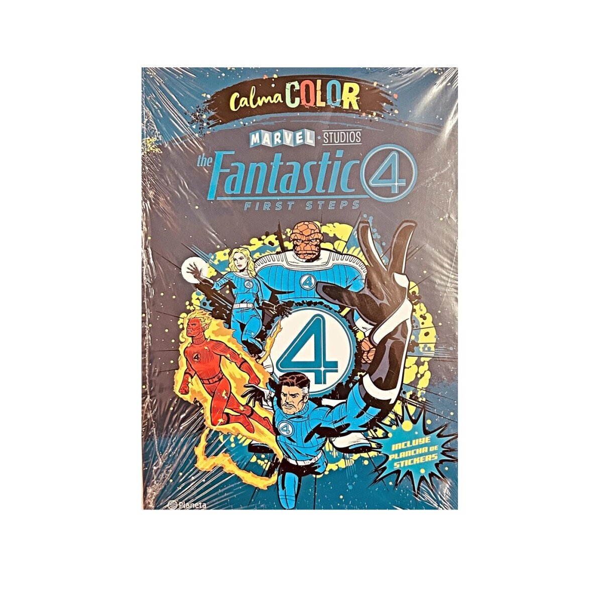 Calma Color.Los 4 Fantásticos.Primeros Pasos 
