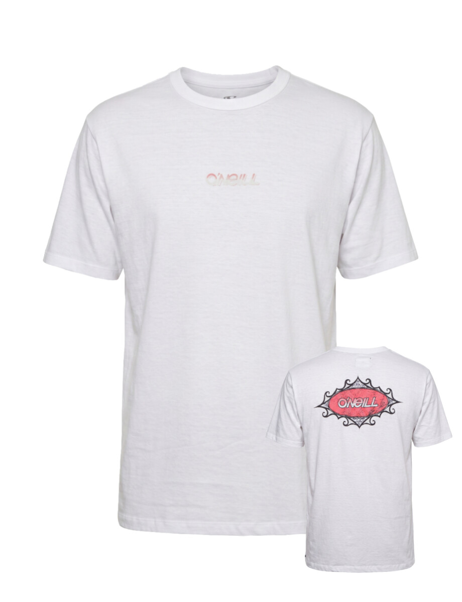 Remera O'Neill Coastline Gothic - Blanco 