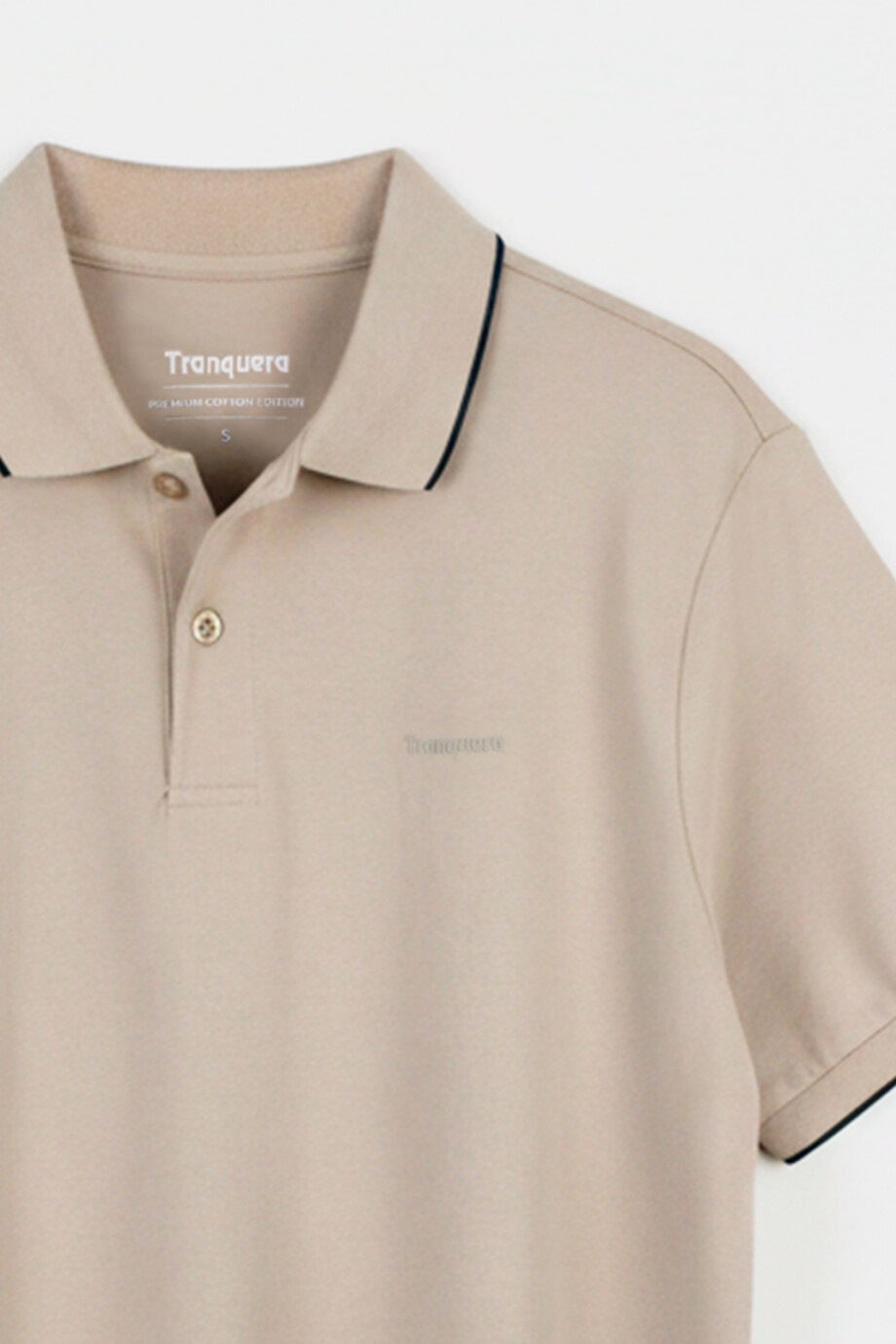 Remera Polo Tranquera Beige