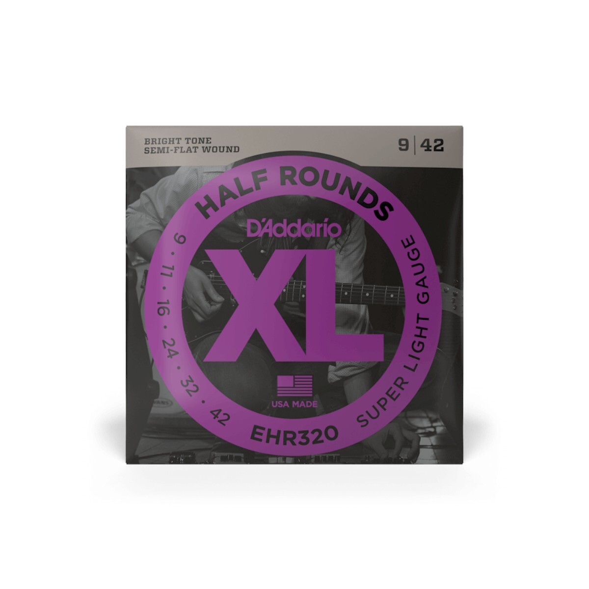 Encordado Electrica/daddario Ehr320 Xl Half R .009 