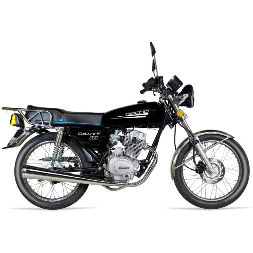 Moto Baccio Classic 200 Negro