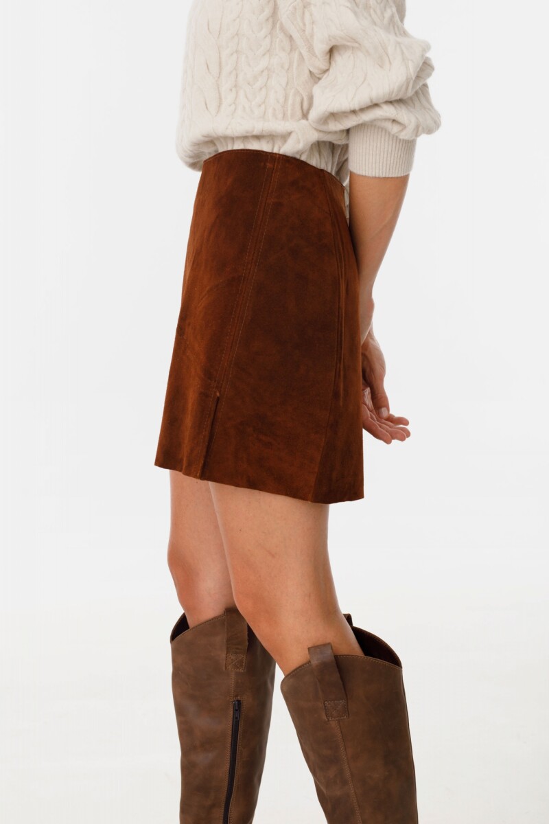 Falda Leather Marina Camel