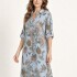 VESTIDO CAMISERO ALLI Celeste