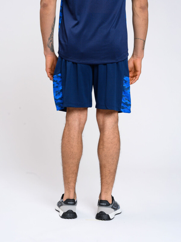 SHORT TRAINING CAMO Nacional Hombre Azul Marino