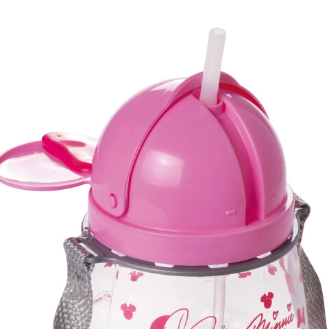 Botella Cantimplora con Forma y Pajita Minnie 1.1 L U