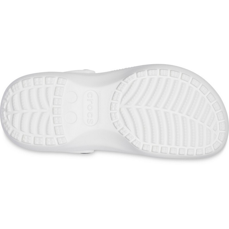 Crocs Classic Platform Blanco