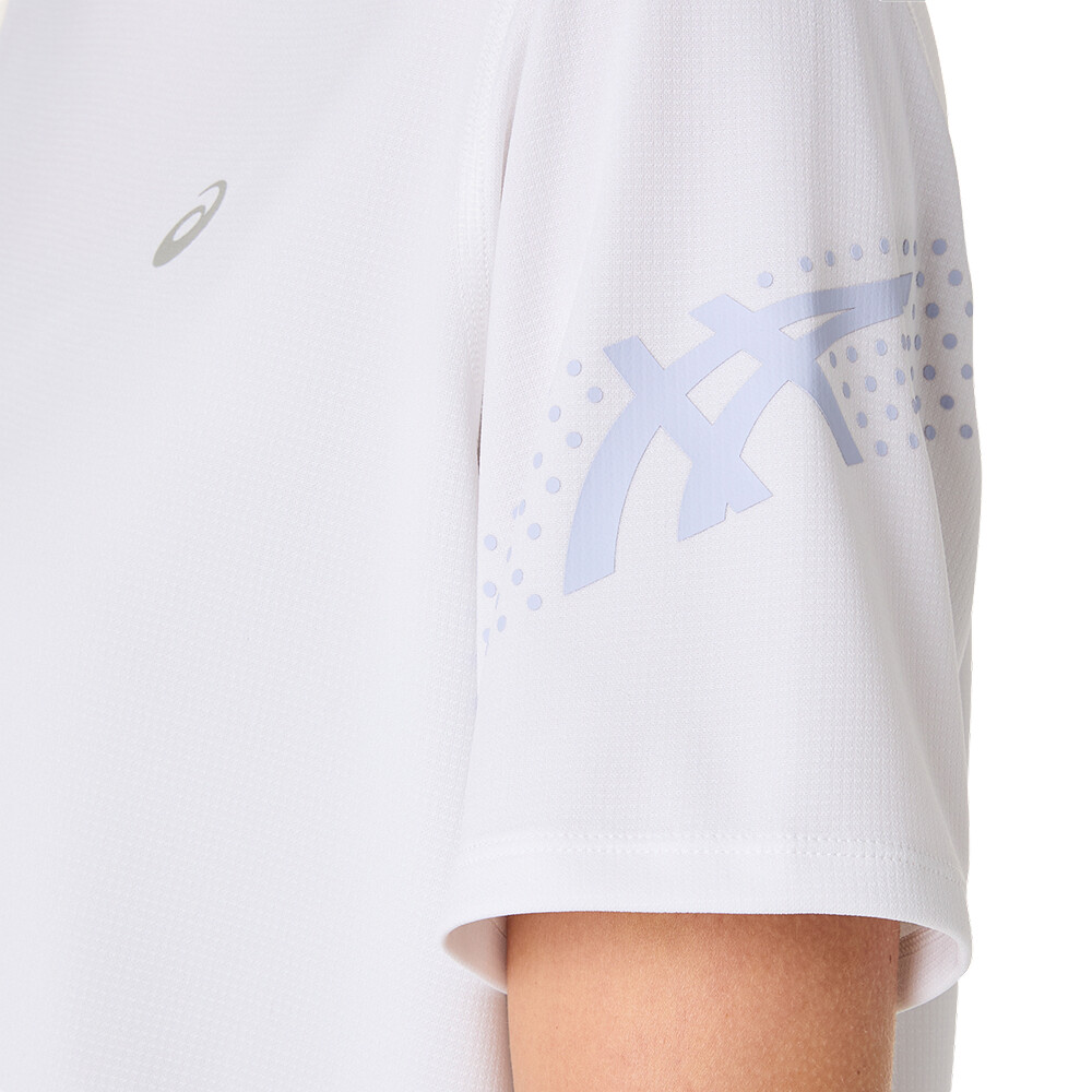 Polo Running Icon SS Top Mujer Brilliant White