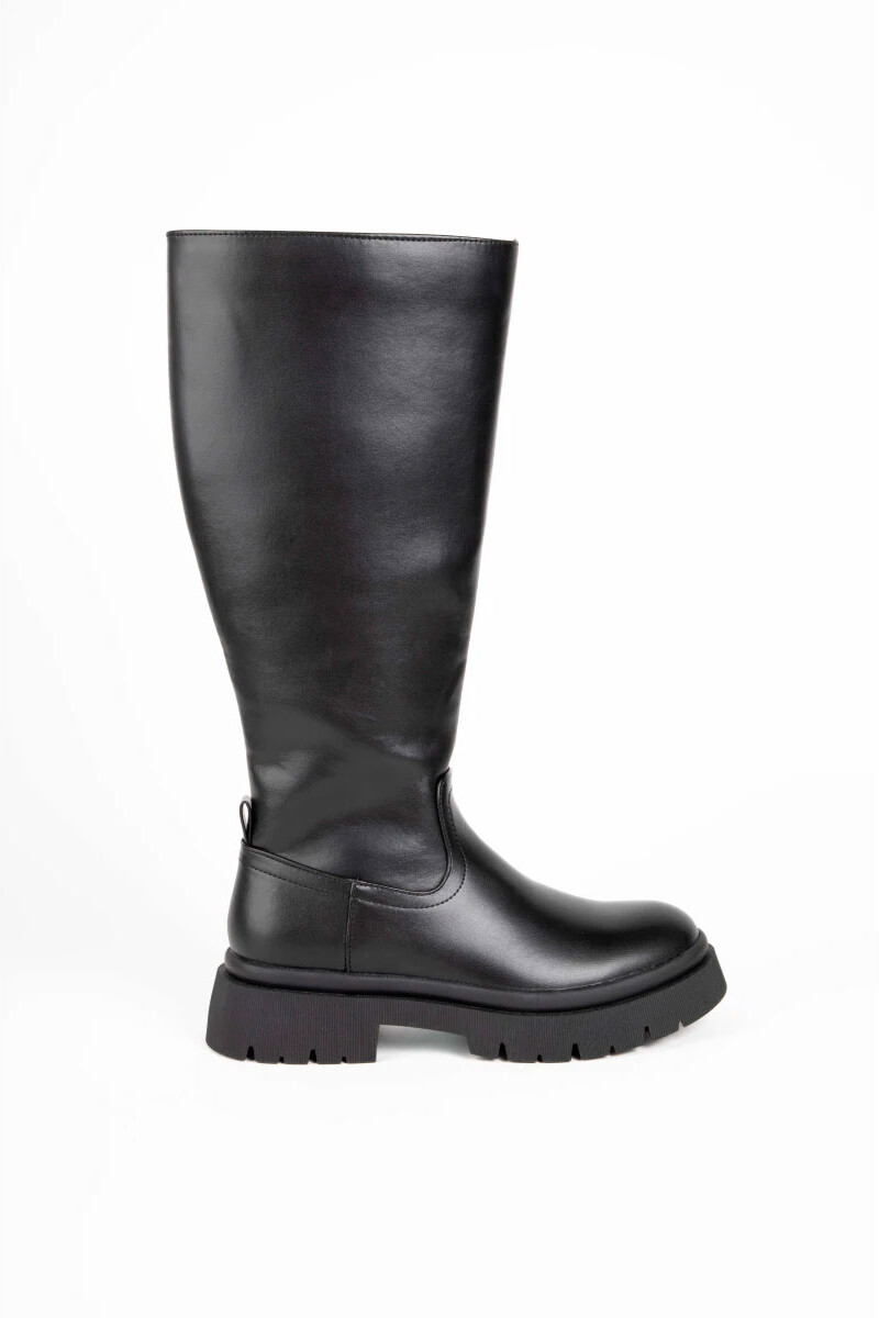 BOTA MUJER PADDOCK DALMATIAN Negro