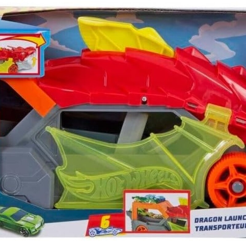 Hot Wheels Remolque De Dragón Hot Wheels Remolque De Dragón