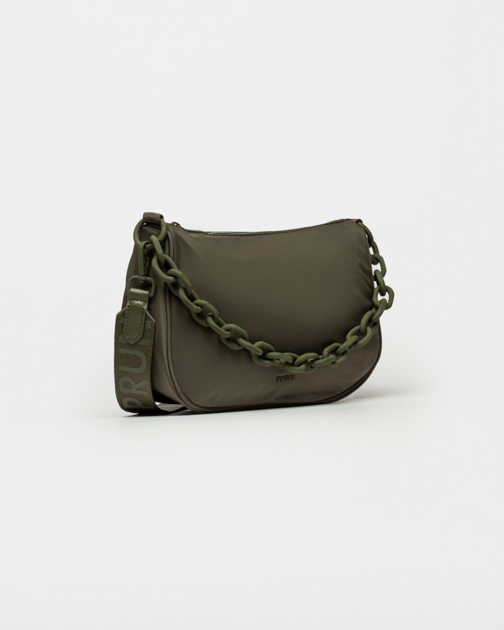 Cartera al Hombro Match en Nylon Verde
