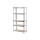 Estanteria de madera 5 estantes 180x90cm Gris
